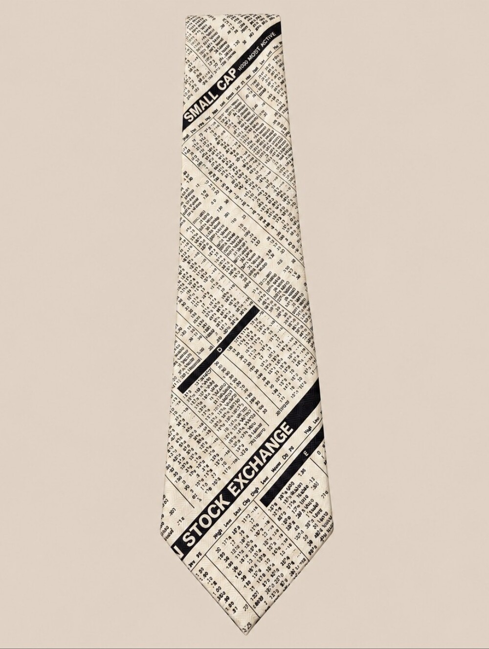 Vintage 1997 A Rogers Stock Market Tie NOS NWT Wall Street Finance Necktie